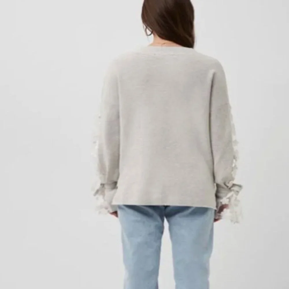 French Connection Caballo Lace Knit Sweater